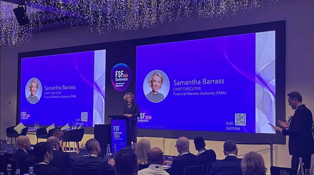 Samantha Barrass -Chief Executive | Financial Markets Authority (FMA)