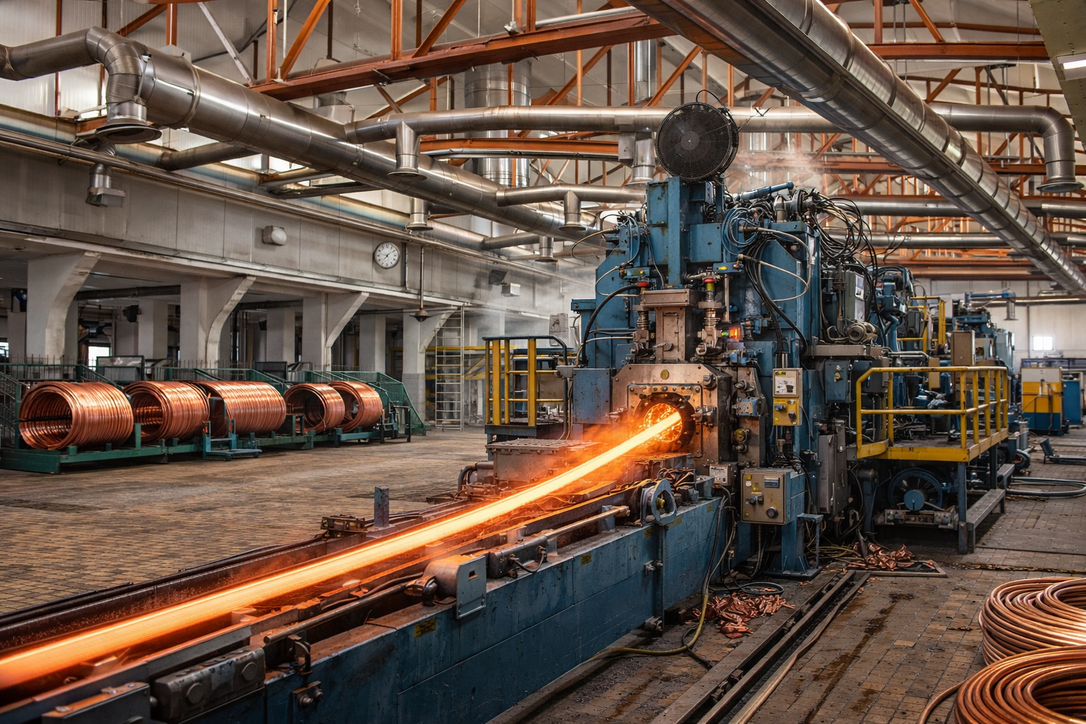 Copper Extrusion Manufacturing Plant News