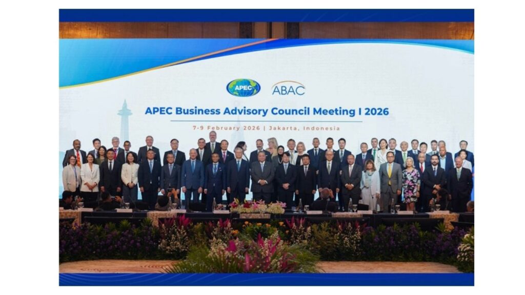 APEC Business Advisory Council (ABAC) members group photo at the 2026 Jakarta Meeting